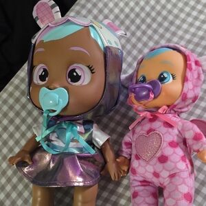 Adorable Baby Doll Set with Pacifiers